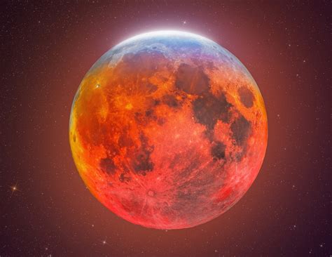 Find out when the moon turns red during tonight's eclipse - teach me about science