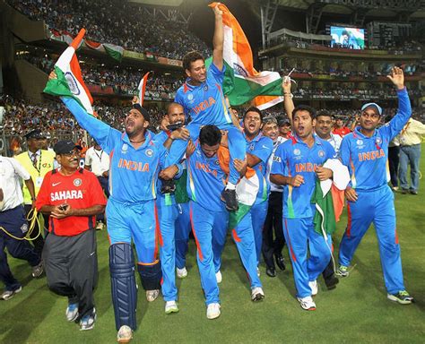 India Cricket World Cup Champion - Winning Celebration - XciteFun.net