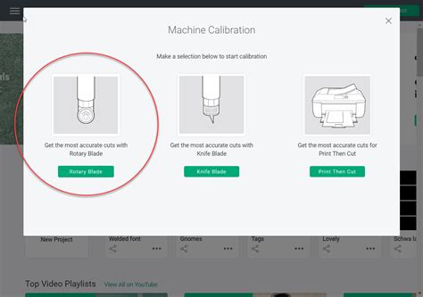 Cricut Maker: Rotary Blade Calibration – Help Center