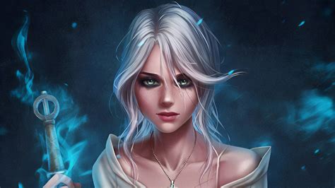 3840x2160 Ciri The Witcher 3 Art 4K ,HD 4k Wallpapers,Images ...