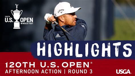 2020 U.S. Open Highlights, Round 3: Afternoon Action - YouTube