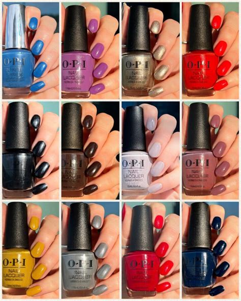 Opi Fall Wonders 2022 Collection Review & Swatches - Livwithbiv