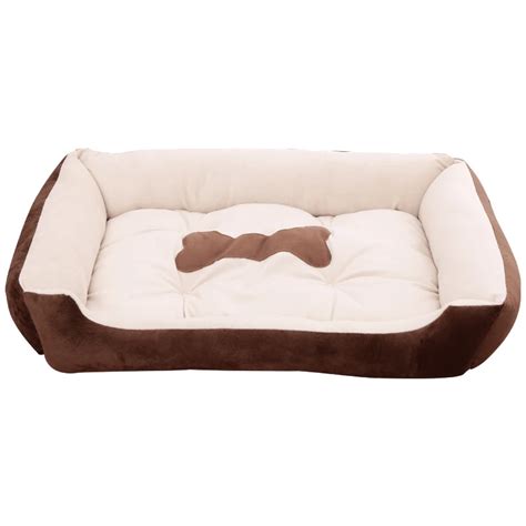 Winter Warm Puppy Big Dog Bed Kennel Cozy Cotton Pet Dog Beds For Small ...