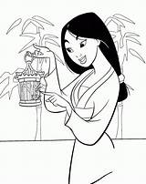 Mulan Free Coloring Pages  Home sketch template