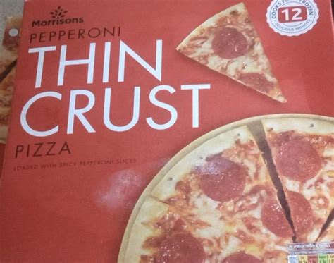 Pepperoni thin crust pizza - Morrisons