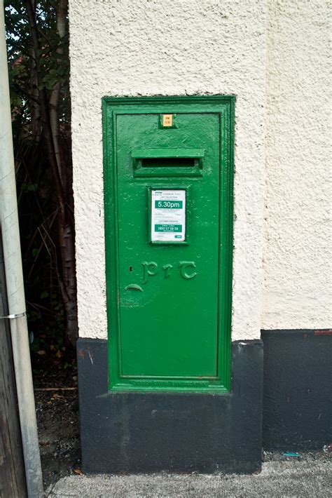 Clonskeagh - Green Letter Box | A post box (British English … | Flickr