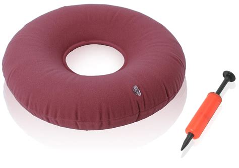 Amazon.com: Dr. Frederick's Original Donut Cushion - 15" Inflatable Donut Pillow for Tailbone ...