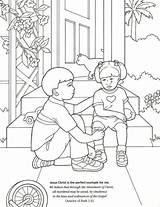 Latter Day Saints LDS Coloring Pages sketch template