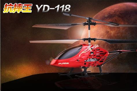 RC Helicopters deya model gyroscope charging remote control helicopter 2.4g 3ch YD 118 Anti fall ...