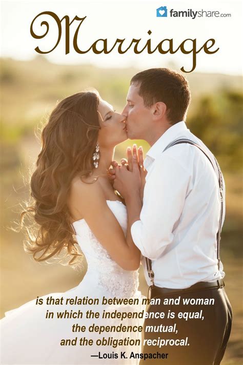 Marriage is that relation between man and woman in which the ...