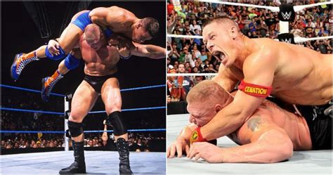 Every John Cena Vs Brock Lesnar Match, Ranked From Worst To Best