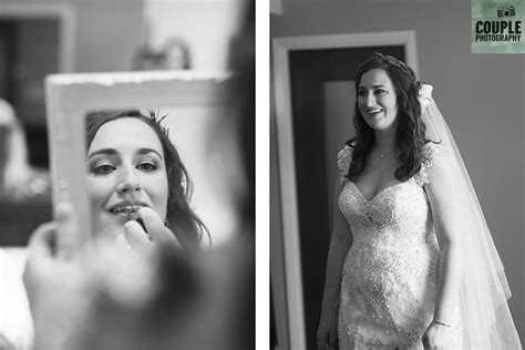 The bride is ready to go. Wedding in The Abbey Tavern, Howth. Photographed by Couple Photography ...