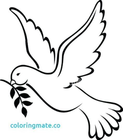 Peace Dove Coloring Page at GetColorings.com | Free printable colorings ...