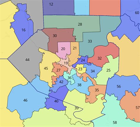 PA Legislative districts and representatives in Allegheny County General Assembly State House ...