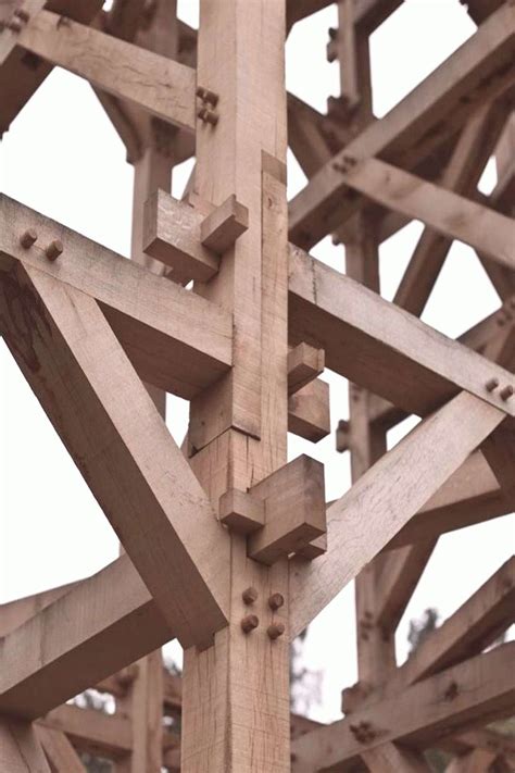 Timber frame joinery Timber frame construction Timber frame joints ...