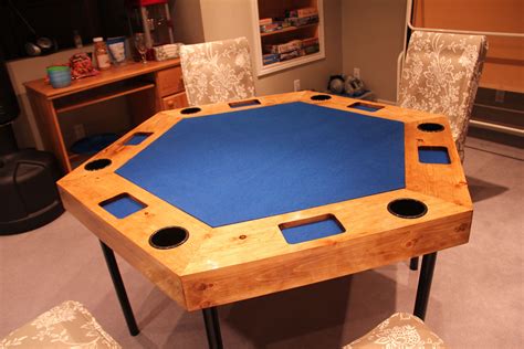 Hexagonal Gaming Table | Gaming table diy, Table games, Octagon poker table