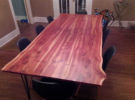Cedar Wood Tables - markanthonystudios.net