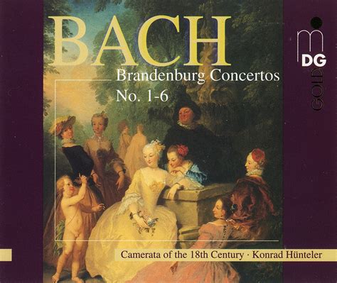 makdelart - classique: J.S. Bach - Brandenburg Concertos No. 1-6 (Konrad Hunteler) [2CD]