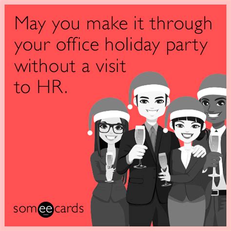 Funny Office Holiday Party Ecard