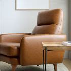 Auburn Leather High-Back Chair | West Elm