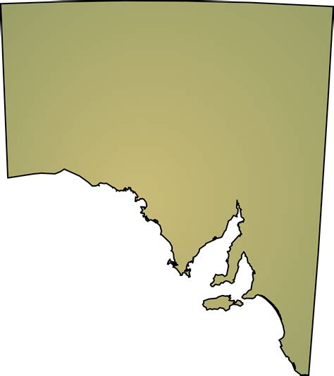 Clipart - south-australia-shaded