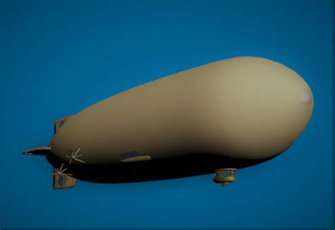 3D model Airship LZ 129 Hindenburg | CGTrader