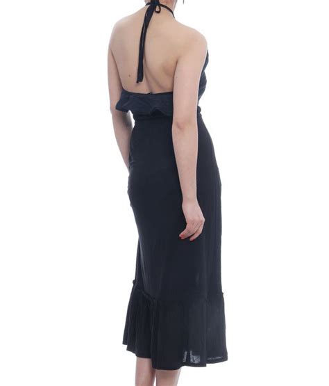 Kazo Black One Piece Evening Dress (90055BLACK) - Buy Kazo Black One Piece Evening Dress ...