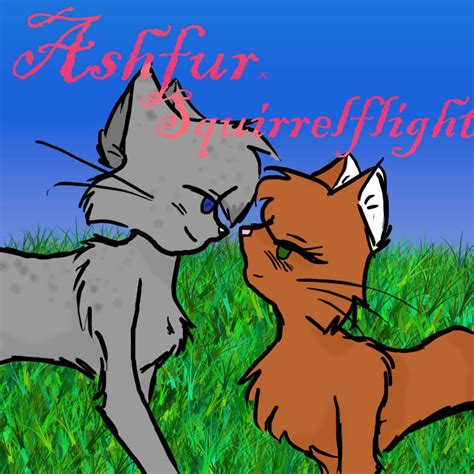 Ashfur and Squirrelflight by TangledInInk on DeviantArt