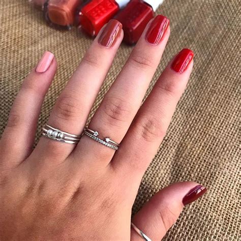 Olivia Anderson on Instagram: “wearing five of the new shades from the @essie rocky rose ...