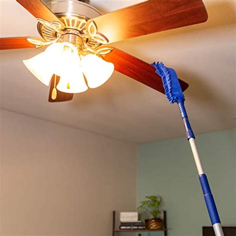 Ceiling Fan Duster Cobweb Duster, Extendable Reach 20 feet, | 3-Stage ...