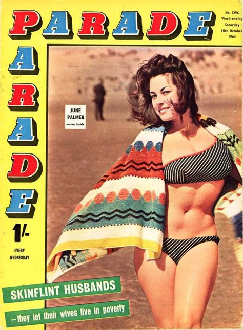 June Palmer Parade Magazine Cover Complete Magazine 1964 Pinup Models ...