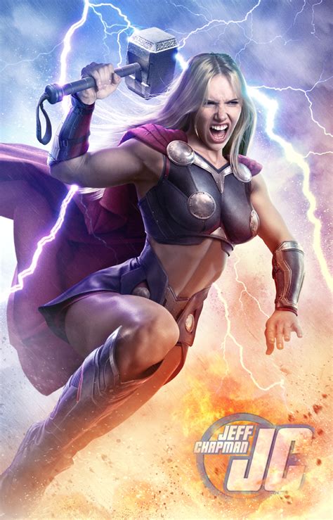 Jane Foster Thor by Jeffach on DeviantArt