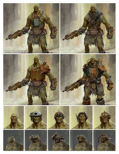 Super Mutant from Fallout 4 | Fallout 4 concept art, Fallout concept ...