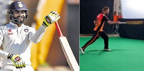 WATCH : SRH’s David Warner Emulates CSK’s Ravindra Jadeja’s Sword ...