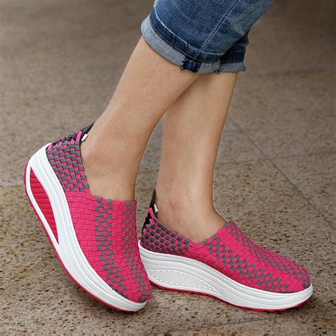 Women Sneakers Bodybuilding Shoes Platform Health Sports Shoes spring ...