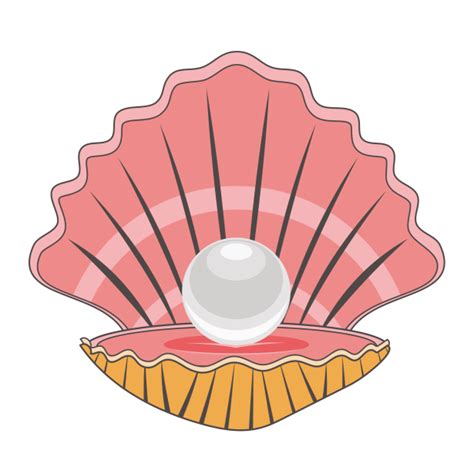 Pearl Oyster Shell Clipart Free Stock Photo - Public Domain Pictures