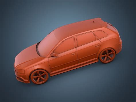 Audi RS3 Sportback Modelo 3D $85 - .dae .fbx .max .c4d - Free3D