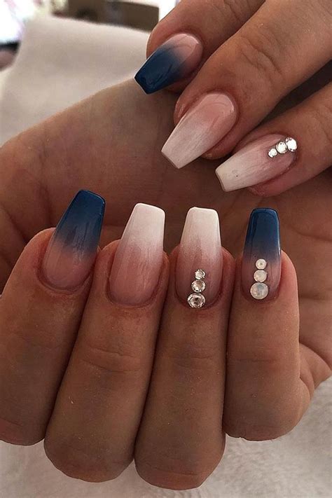 23 Blue Ombre Nails and Ideas We're Trying ASAP - StayGlam