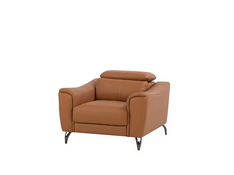 Leather Living Room Set Golden Brown NARWIK | Beliani.co.uk