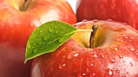 #apple #apples #fruit #drops water drops #4K #wallpaper #hdwallpaper #desktop | Propiedades de ...