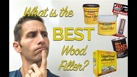 What is the Best Wood Filler? - YouTube