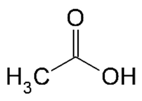 Acetic acid Formula