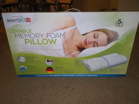 mygreatfinds: Smarter Rest Countoured Memory Foam Pillow Review