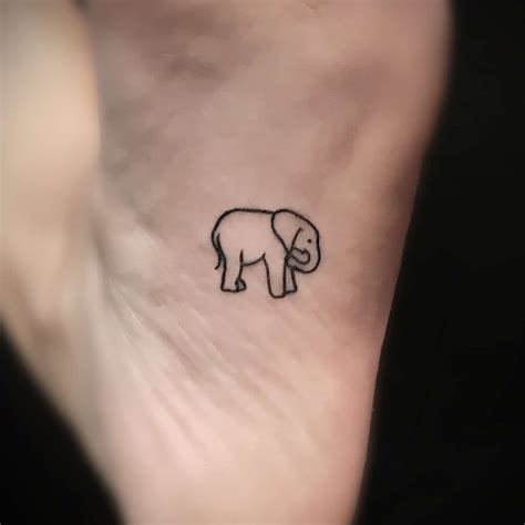 Traditional Thai Elephant Tattoo