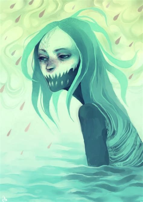 Sea Hag | Illustration tumblr, Illustration art design, Illustration