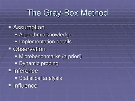 PPT - Gray-Box Design PowerPoint Presentation, free download - ID:3519992