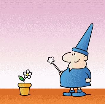 Magic Trick Cartoon GIF - MagicTrick Cartoon Wizard - Discover & Share GIFs