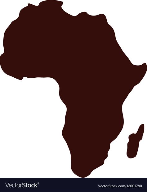 Africa Silhouette SVG