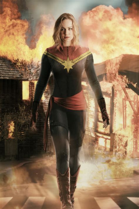 Brie Larson/Captain Marvel fanart by Tiedash on DeviantArt