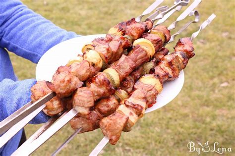 Pork skewers, or Russian Shashlik - with PICTURES on STEPS - ByLena.com